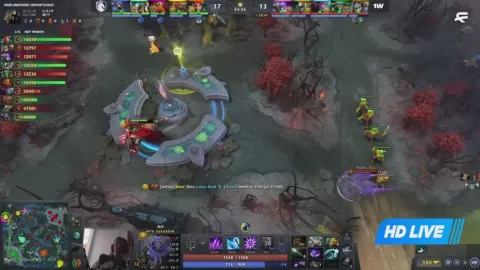 Poster siaran Team Liquid VS 1w Team