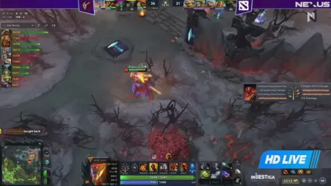 Poster siaran Teamdk VS New Growth