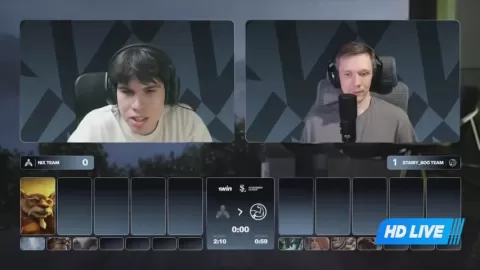 Poster siaran TBD VS TBD