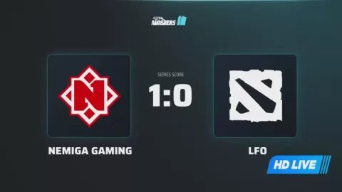 Poster siaran Nemiga Gaming VS LFO
