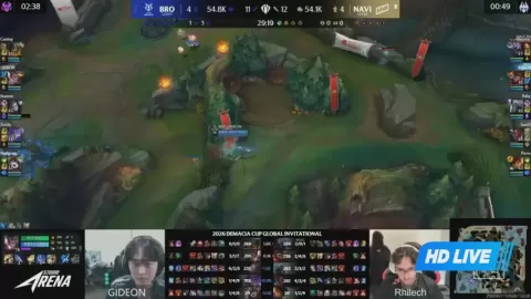 Poster siaran HANJIN BRION VS Natus Vincere