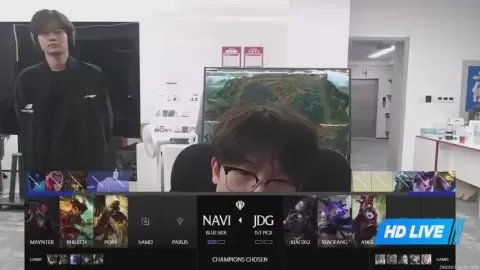 Poster siaran Natus Vincere VS JD Gaming