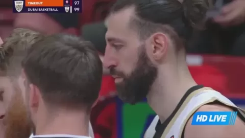 Poster siaran Olimpia Milano VS Dubai