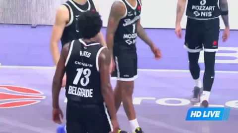 Poster siaran Partizan Mozzart Bet Beograd VS Crvena Zvezda Belgrade