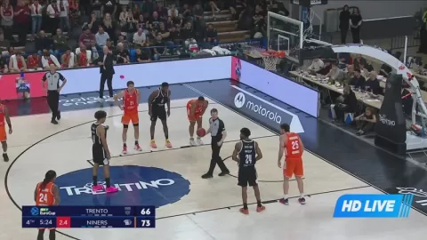 Poster siaran Aquila Basket Trento VS Chemcats Chemnitz