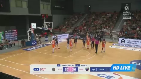 Poster siaran Gtk Gliwice VS Siden Torun
