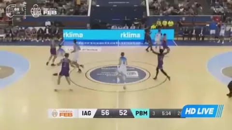 Poster siaran Gipuzkoa Basket VS Palmer Basket