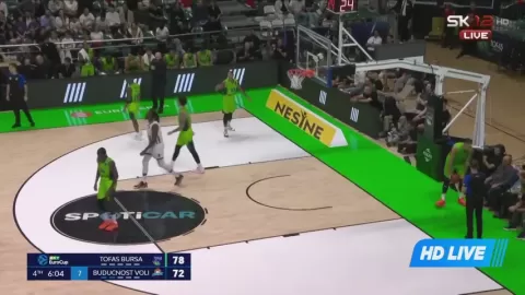 Poster siaran Tofas Spor Kulübü VS KK Buducnost