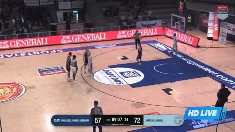 Poster siaran Oberwart Gunners VS Kapfenberg Bulls