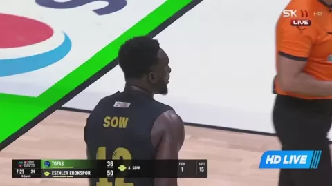 Poster siaran Tofas Spor Kulübü VS Esenler Erokspor