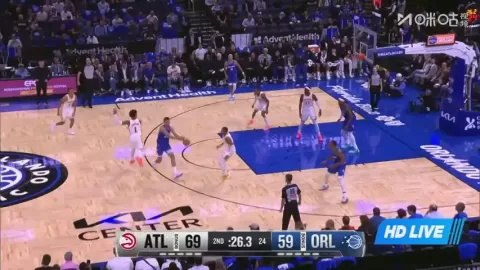Poster siaran Orlando Magic vs Atlanta Hawks