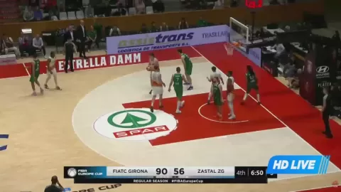 Poster siaran Basquet Girona VS Stelmet Enea Bc Zielona Góra