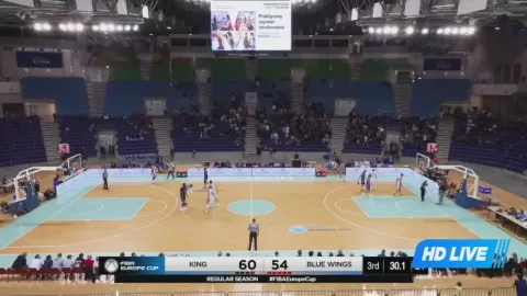 Poster siaran Wilki Morskie Szczecin VS Nitra Blue Wings