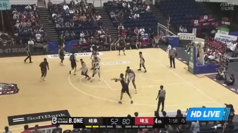 Poster siaran Gifu Swoops VS Saitama Broncos