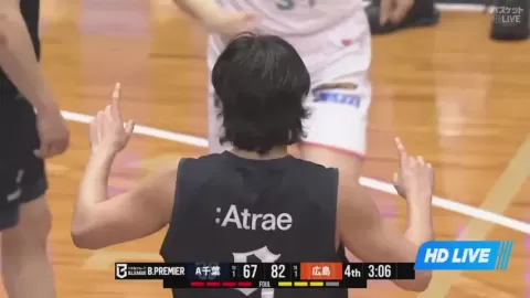 Poster siaran Altiri Chiba VS Hiroshima Dragonflies