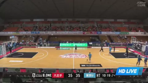 Poster siaran Tokyo Hachioji Trains VS Tokyo United Basketball Club