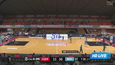 Poster siaran Tokyo Hachioji Trains VS Tokyo United Basketball Club