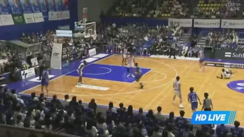 Poster siaran Fighting Eagles Nagoya VS TryHoop Okayama