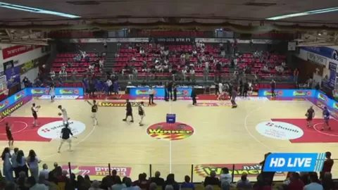 Poster siaran Galil Elyon VS Maccabi Ironi Ramat Gan