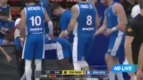 Poster siaran Ironi Eilat VS Hapoel Holon