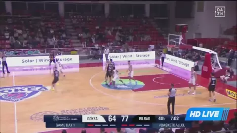Poster siaran KK Igokea VS Bizkaia Bilbao Basket