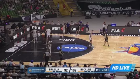 Poster siaran CAIXA Brasília Basquete VS Boca Juniors