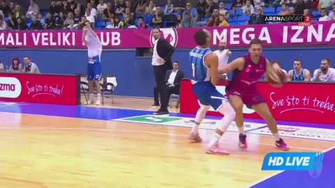 Poster siaran Mega Tbilisi VS KK Zadar
