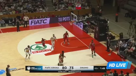 Poster siaran Basquet Girona VS Dinamo Bucuresti