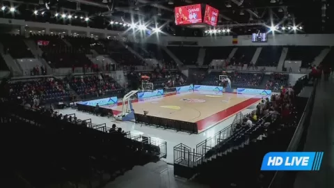 Poster siaran CSM Oradea VS Benetton Fribourg Olympic