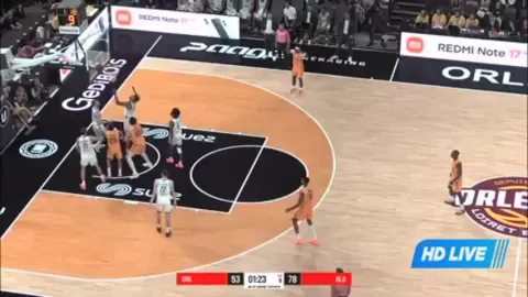 Poster siaran Entente Orleanaise VS ADA Blois Basket 41