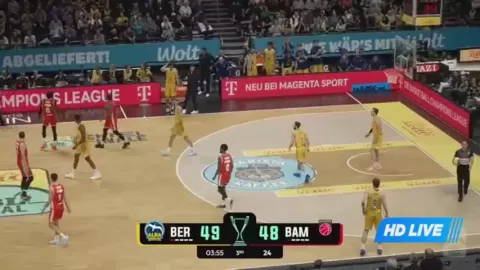 Poster siaran Alba Berlin VS Brose Bamberg