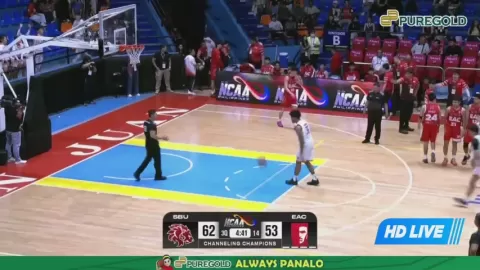 Poster siaran San Beda Red Lions VS General EAC