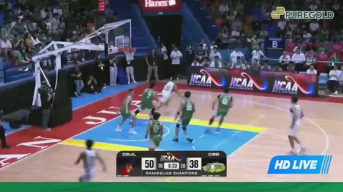 Poster siaran CSJL Knight VS CSB Benilde Blazers
