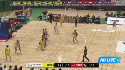 Poster siaran ENEOS Sunflowers Women VS Mitsubishi Electric Dolphins Women