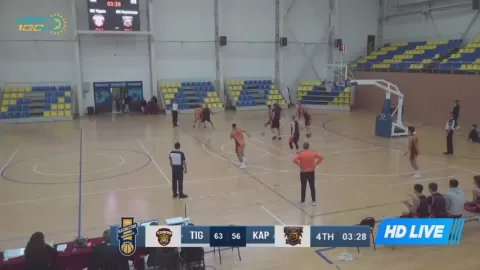 Poster siaran Astana Tigers VS Karaganda