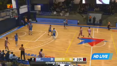 Poster siaran Bigua VS Hebraica y Macabi