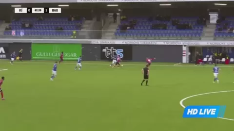 Poster siaran KI Klaksvik VS Toftir B68
