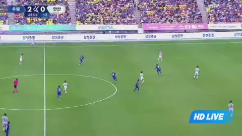 Poster siaran Suwon Samsung Bluewings VS Ansan Greeners FC