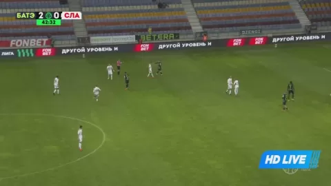 Poster siaran BATE Borisov VS Slavia Mozyr