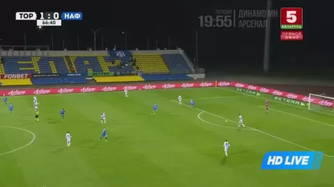 Poster siaran FC Torpedo Zhodino VS Naftan Novopolotsk