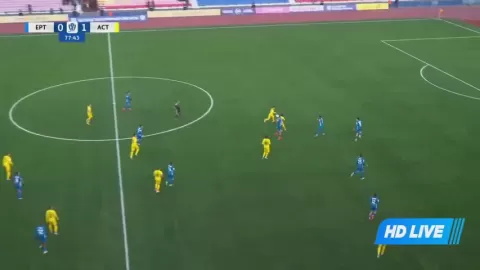 Poster siaran Irtysh Pavlodar VS FC Astana