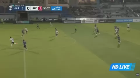 Poster siaran FC Naples VS Richmond Kickers