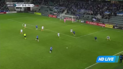 Poster siaran Estonia VS Iceland