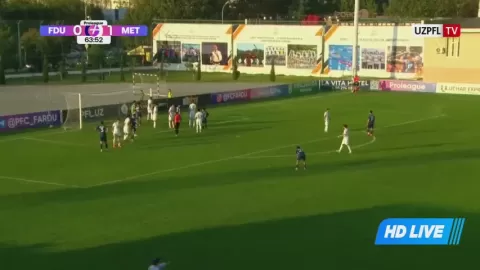 Poster siaran FarDU VS Metallurg Bekobod
