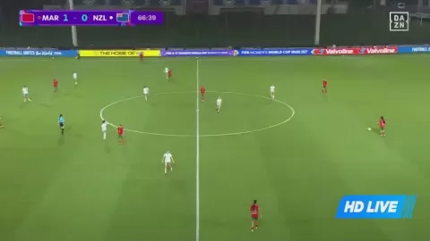 Poster siaran Morocco U17 Women VS New Zealand U17 Women
