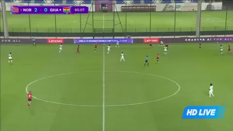 Poster siaran Norway U17 Women VS Ghana U17 Women
