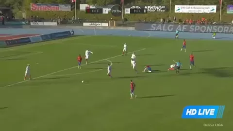 Poster siaran Hvidovre IF VS Hillerod Fodbold