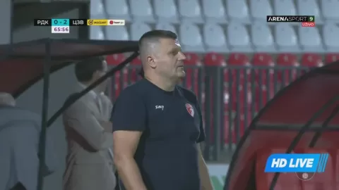 Poster siaran Radnicki 1923 Kragujevac VS Crvena Zvezda