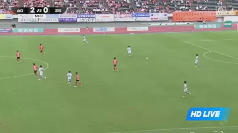 Poster siaran Renofa Yamaguchi VS Kochi United