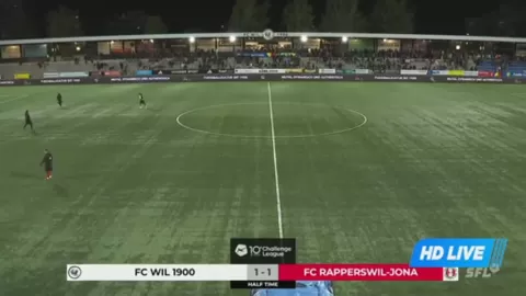 Poster siaran FC Wil 1900 VS FC Rapperswil-Jona